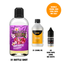 Blackcurrant & Lemon Fizz - Bottle Shots - Drip Hacks Hackshot - 250ML