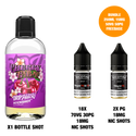 Cherry Tabac - Bottle Shots - Drip Hacks Hackshot - 250ML