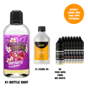 Cherry Tabac - Bottle Shots - Drip Hacks Hackshot - 250ML