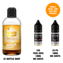 Cremeux Vanilla Custard - Bottle Shots - Drip Hacks Hackshot - 250ML