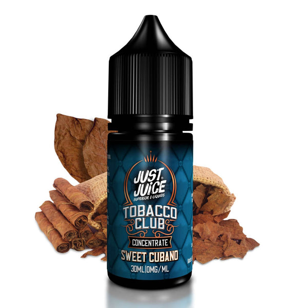 Sweet Cubano Tobacco Flavour Concentrate by Just Juice - 30ml
