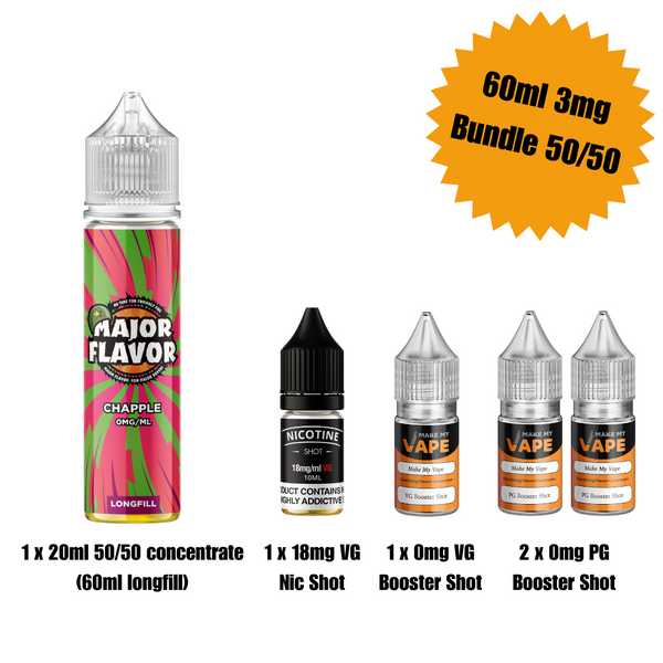 Chapple 60ml Longfill - Major Flavor