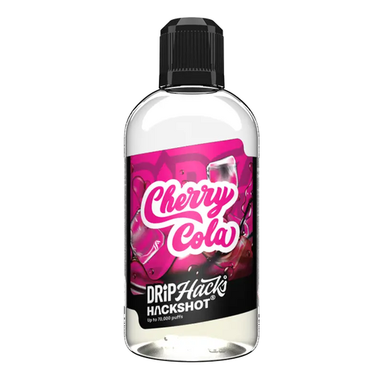 Cherry Cola - Bottle Shots - Drip Hacks Hackshot - 250ML