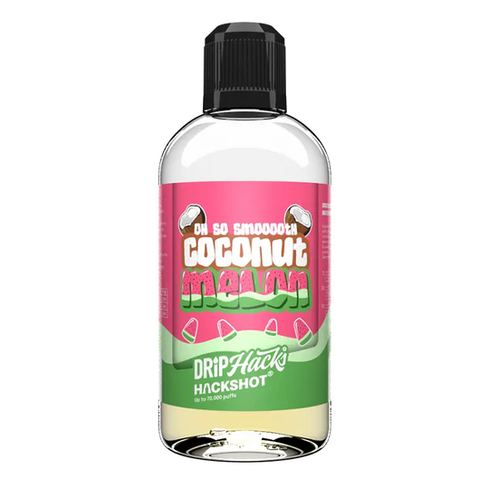 Coconut Melon - Bottle Shots - Drip Hacks Hackshot - 250ML