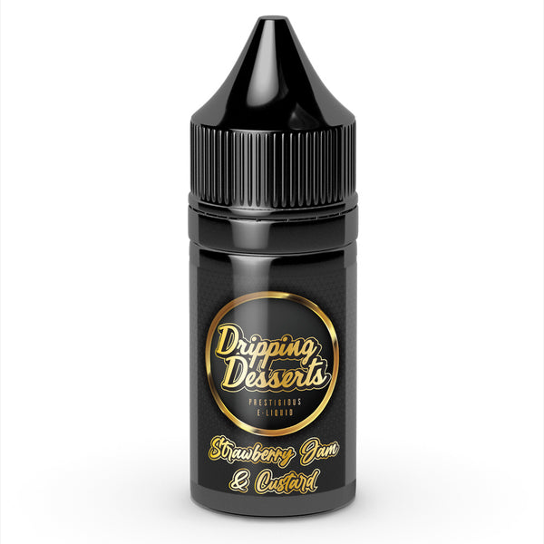 Strawberry Jam and Custard Dripping Desserts Concentrate - 30ml