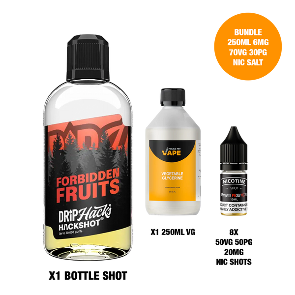 Forbidden Fruits - Bottle Shots - Drip Hacks Hackshot - 250ML