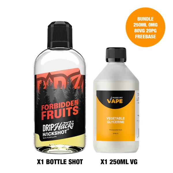 Forbidden Fruits - Bottle Shots - Drip Hacks Hackshot - 250ML