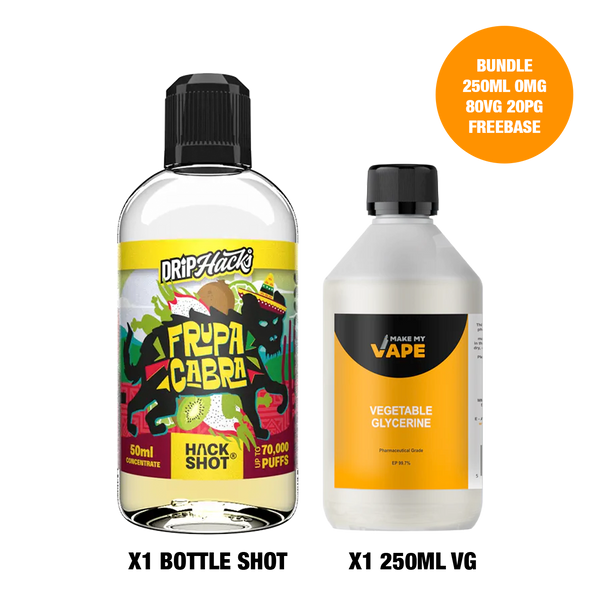 Frupa Cabra - Bottle Shots - Drip Hacks Hackshot - 250ML