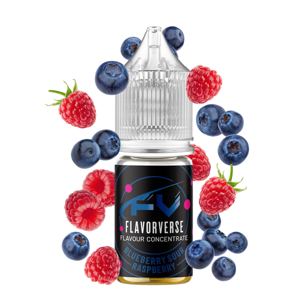 Prev All Raspberry Flavour Blueberry Sour Raspberry Flavour Concentrate by FlavorVerse - 10ml & 5 ...