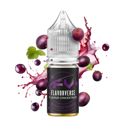 Grape (Strong) Flavour Concentrate by FlavorVerse - 10ml & 50ml