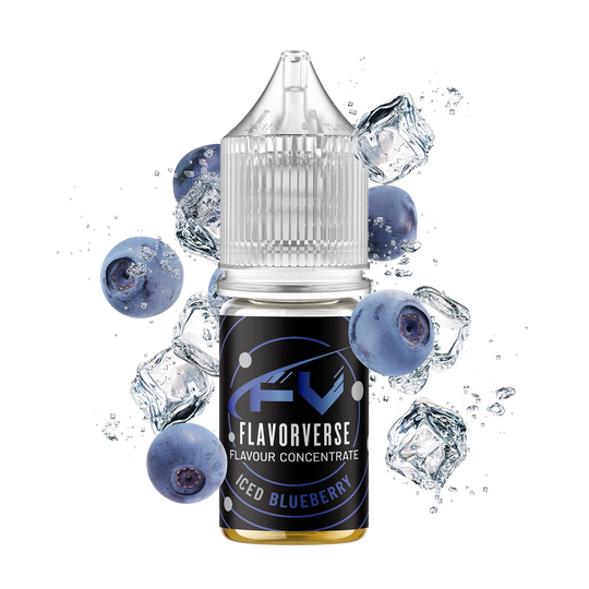 Iced Blueberry Flavour Concentrate by FlavorVerse - 10ml & 50ml