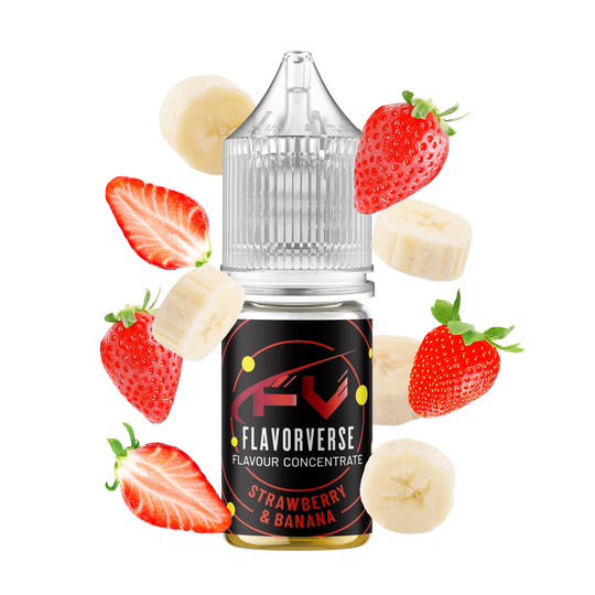 Strawberry and Banana Flavour Concentrate by FlavorVerse - 10ml & 50ml