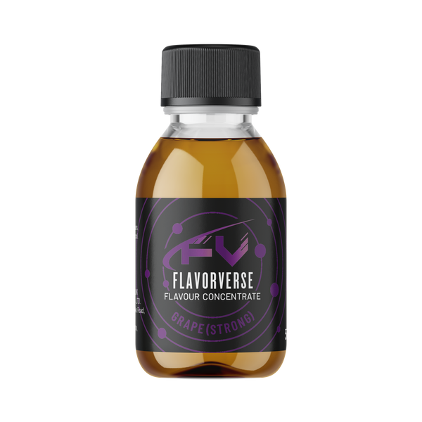 Grape (Strong) Flavour Concentrate by FlavorVerse - 10ml & 50ml