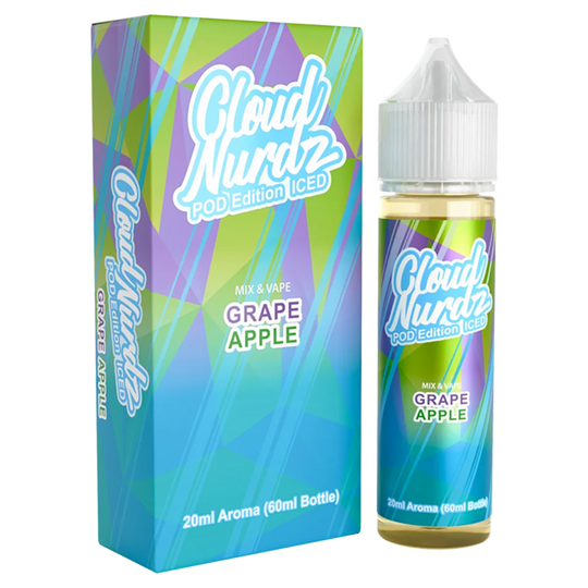 Grape Apple Ice 20ml/60ml Longfill - Cloud Nurdz