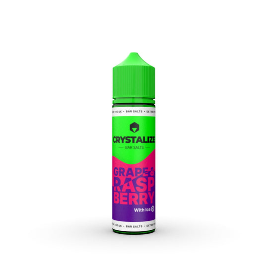 Grape & Raspberry Ice 30ml/60ml Longfill - Crystalize