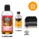 Iced Coffee Donut - Bottle Shots - Drip Hacks Hackshot - 250ML