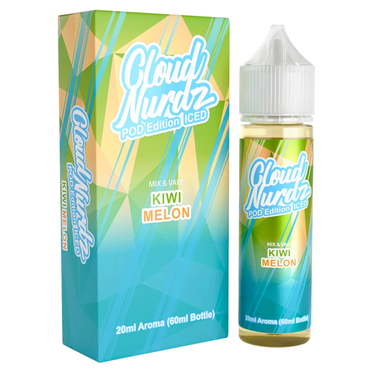 Kiwi Melon Ice 20ml/60ml Longfill - Cloud Nurdz