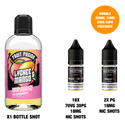 Lychee & Mango - Bottle Shots - Drip Hacks Hackshot - 250ML
