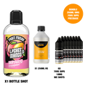 Lychee & Mango - Bottle Shots - Drip Hacks Hackshot - 250ML