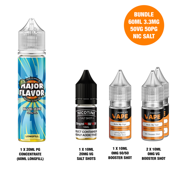 Blue-Ade 60ml Longfill - Major Flavor