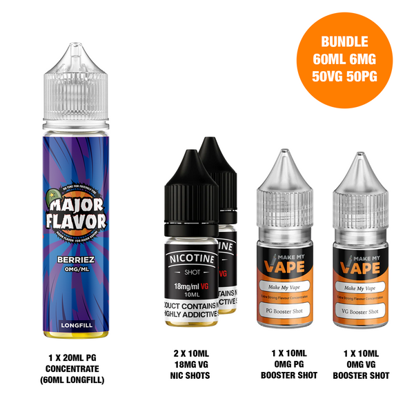 Berriez 60ml Longfill - Major Flavor