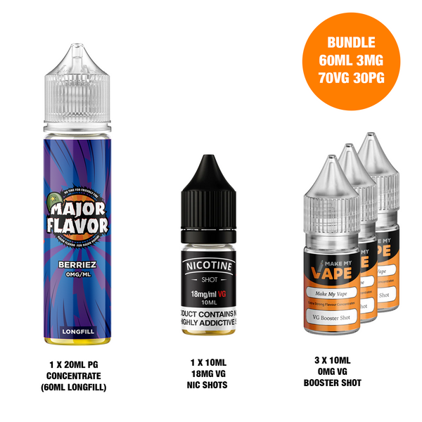 Berriez 60ml Longfill - Major Flavor