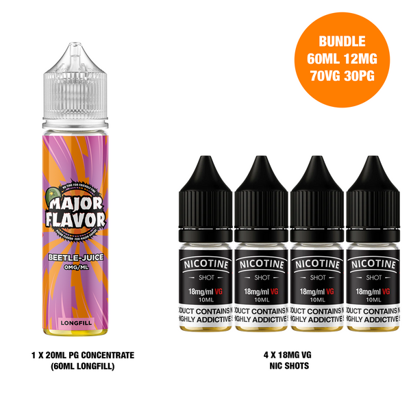 Beetle Juice 60ml Longfill - Major Flavor