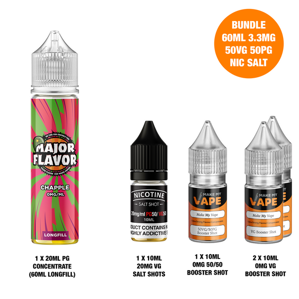 Chapple 60ml Longfill - Major Flavor
