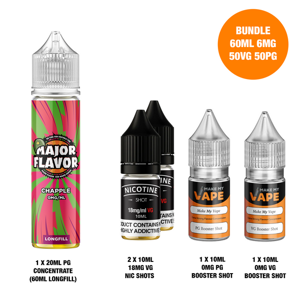 Chapple 60ml Longfill - Major Flavor