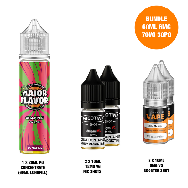 Chapple 60ml Longfill - Major Flavor