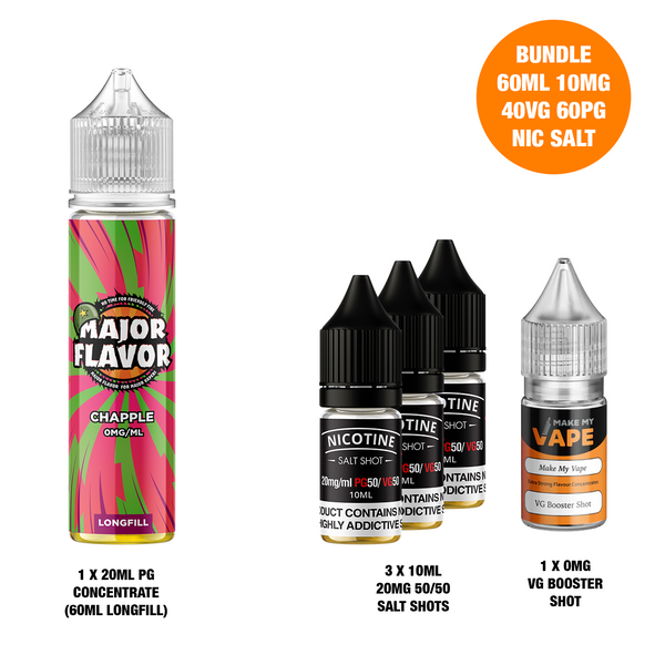 Chapple 60ml Longfill - Major Flavor