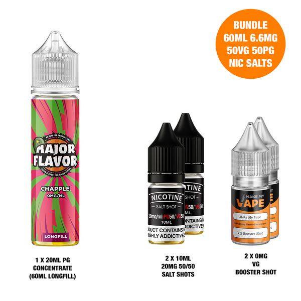 Chapple 60ml Longfill - Major Flavor