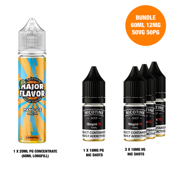 Mangice 60ml Longfill - Major Flavor