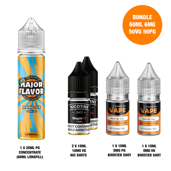 Mangice 60ml Longfill - Major Flavor