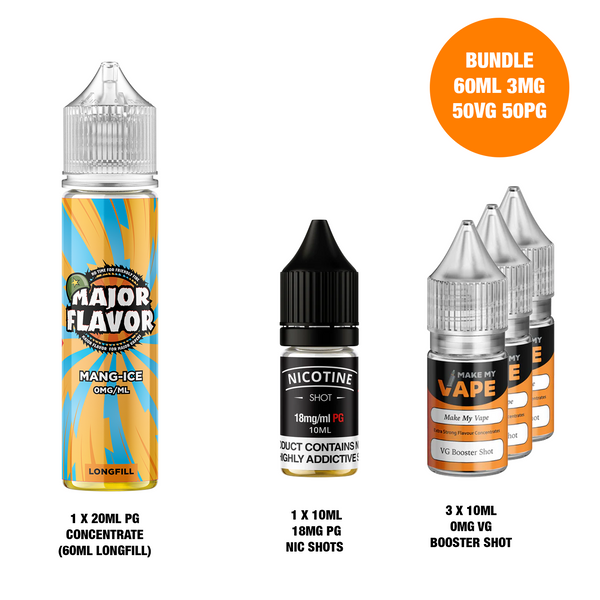 Mangice 60ml Longfill - Major Flavor
