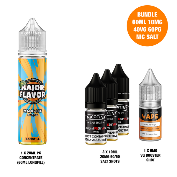 Mangice 60ml Longfill - Major Flavor
