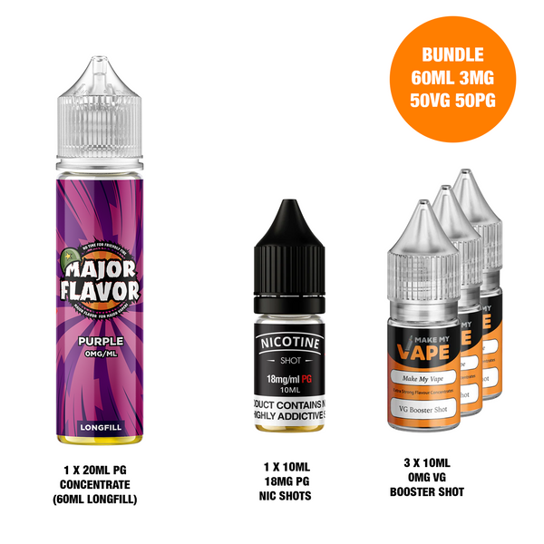 Purple 60ml Longfill - Major Flavor