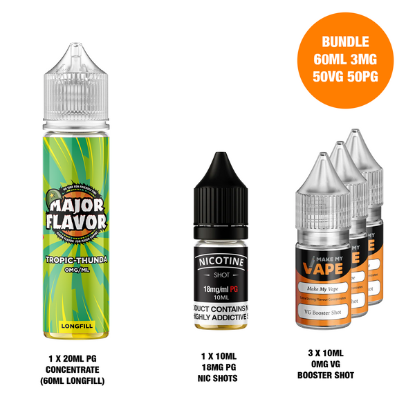 Tropic Thunda 60ml Longfill - Major Flavor