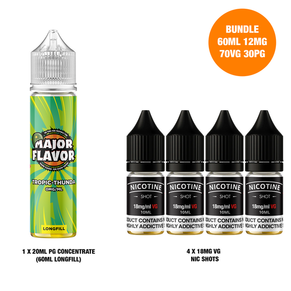 Tropic Thunda 60ml Longfill - Major Flavor