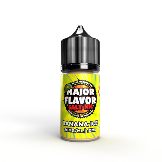 Banana Ice Nic Salt - Major Flavor