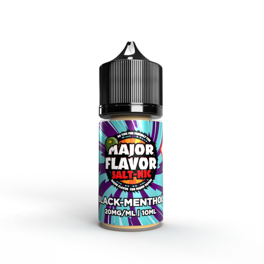 Black Menthol Nic Salt - Major Flavor