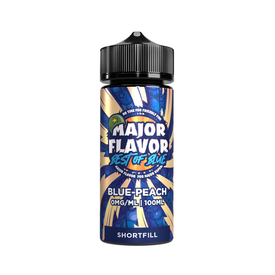Blue Peach 100ml Shortfill - Major Flavor Best Of Blue