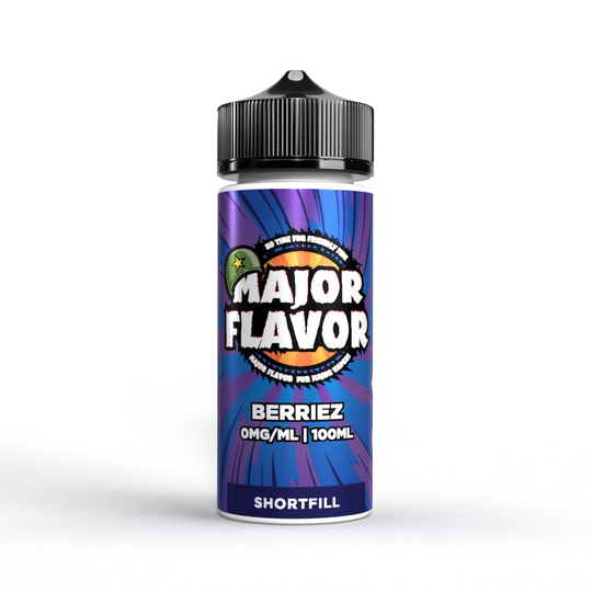 Berriez 100ml Shortfill - Major Flavor Reloaded