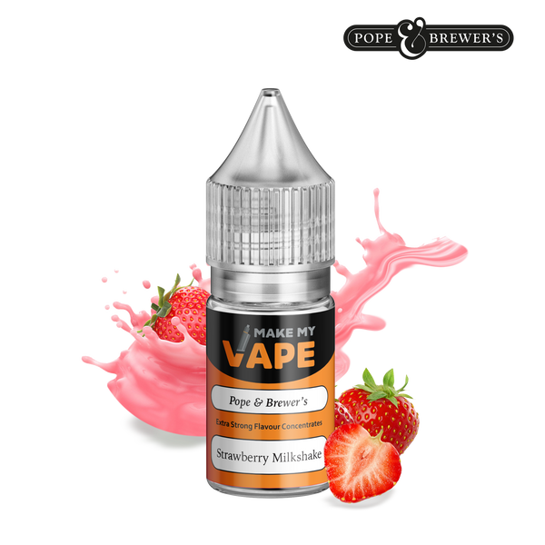Strawberry Milkshake - Pope and Brewer's Gourmet Flavours