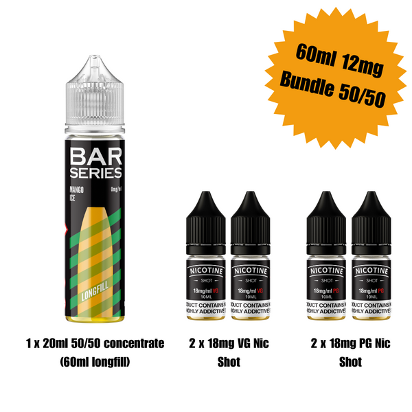 Mango Ice 60ml Longfill - Bar Series