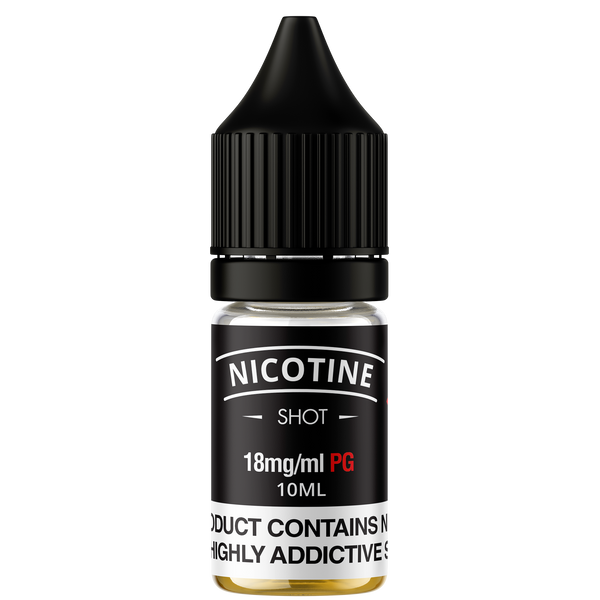18mg Nicotine Shot | 10ml PG Base | Make My Vape 18mg Nicotine Shot | 10ml PG Base | Make My Vape
