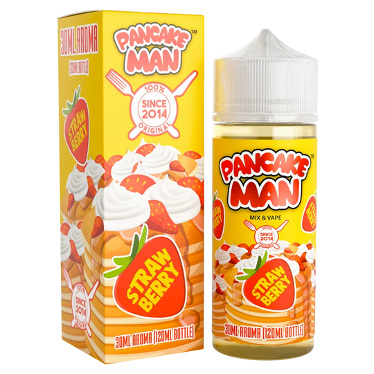 Strawberry 30ml/120ml Longfill - Pancake Man