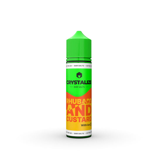Rhubarb & Custard Ice 30ml/60ml Longfill - Crystalize