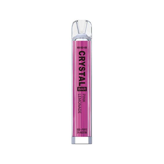 Crystal Bar 600 Pink Lemonade Disposable Vape 20mg
