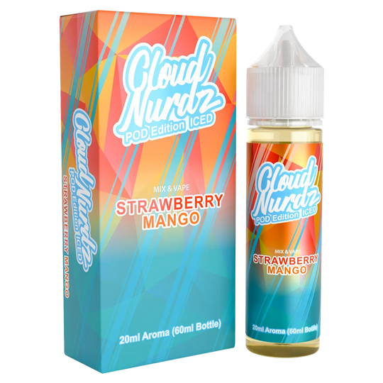 Strawberry Mango Ice 20ml/60ml Longfill - Cloud Nurdz